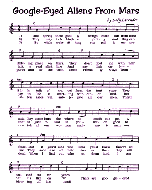 Sheet 1 of music